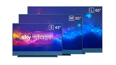 Sky Glass Gen 2 43”, Essential TV & Netflix